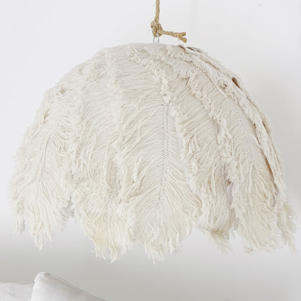 Feather deals ceiling pendant