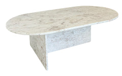 Baswara marble coffee table
132cm diam x70cm x 40cm High