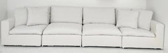 Bahati Modular Sofa 4 Piece, White