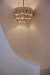 'Adi' Coconut Shell "U" Pendant Light.