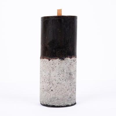 Cement Candle, Chocolate