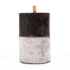 Cement Candle, Chocolate