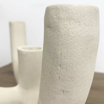 'Ashon' Ceramic Quintet Candleholder