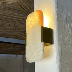 'Amera' Onyx Wall Sconce