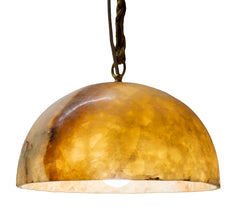 'Shumba' Onyx polished pendant lamp