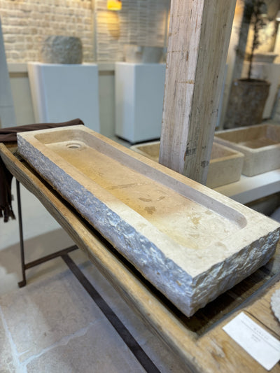 "ADDAE" - LONG Stone Basin Rectangular