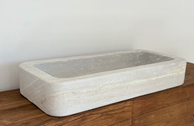 'Sahana' Rectangular Marble Wash Basin