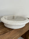 'Eshana' Carved Marble Basin