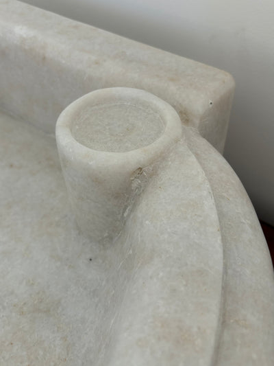 'Eshana' Carved Marble Basin