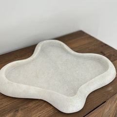 'Sujal' Organic Shape Marble Plate