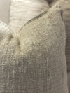 LINA. NATURAL SILK SKIN. CREAM. 60 X 60CM CUSHIONS.