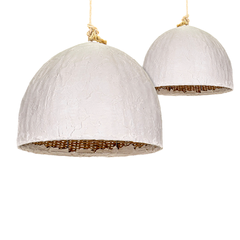 'Chinara' Clay Dome Pendant Light