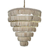 'JUNA' COCONUT PENDANT LIGHT 60 cm x 70 cm h