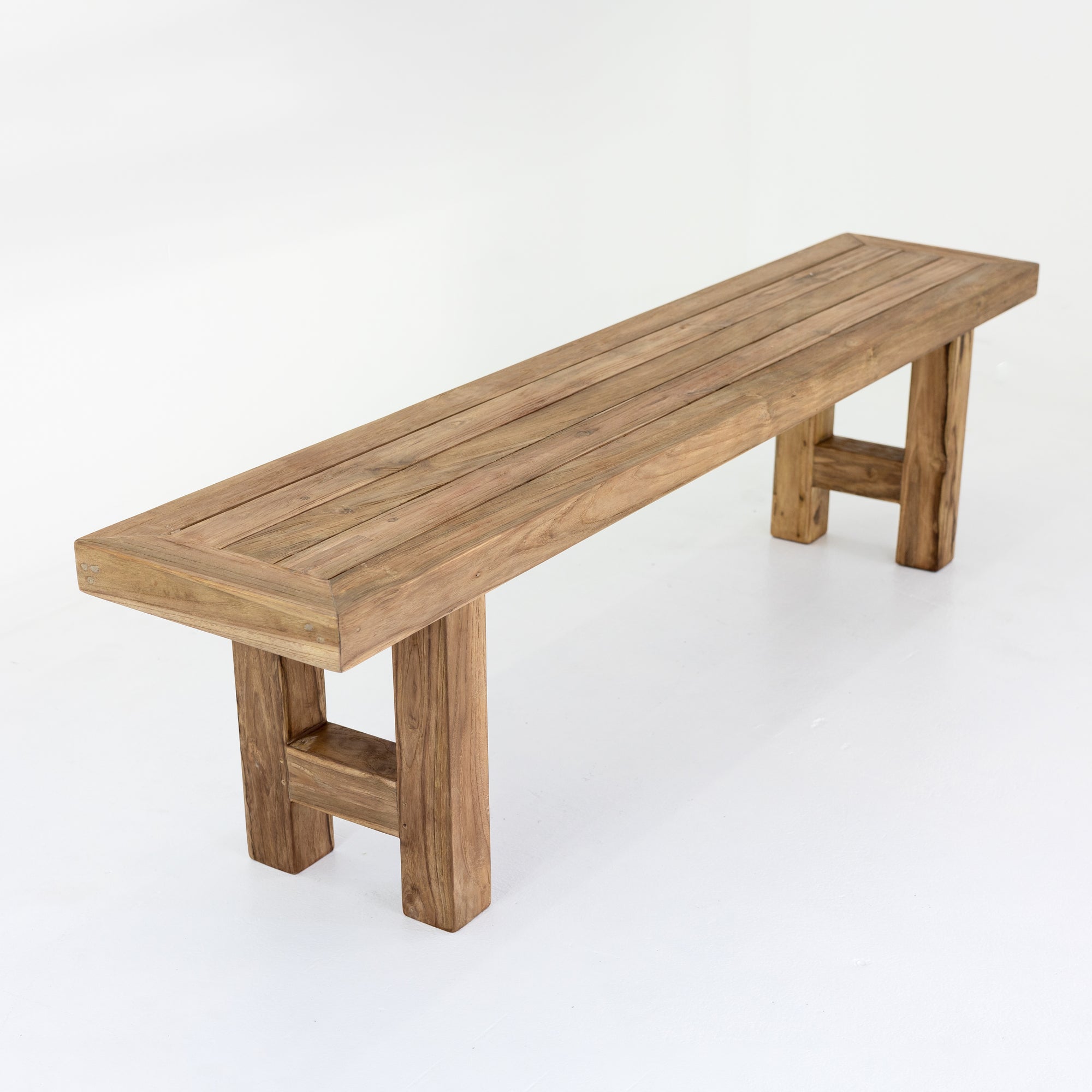 Teak outlet bench seats