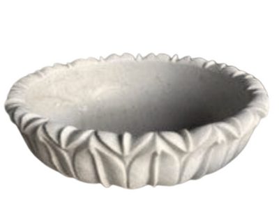 'Kaira' Round carved Basin