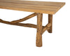 'Anyango' Wooden Log Table, Natural.