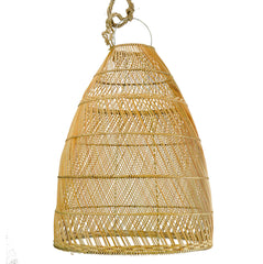 'Inuit' Rattan Dome Pendant, Natural small