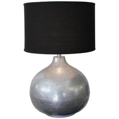 PERFORATED BULB TABLE LAMP - BASE ONLY