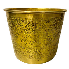 Brass Champagne Bucket With Antique Brass Finish