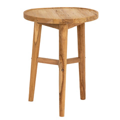 'Awusi' Side Table, Natural