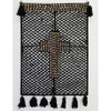 BLACK CROCHET WALL HANGING-Default-BisqueTraders