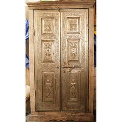 Brass Door Cabinet