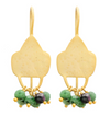 RDE212 EARRING ruby zoisite