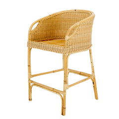 Rattan Tub Bar Stool