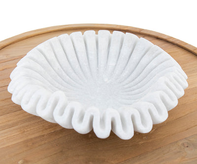 Marble Lehariya Bowl White, Small