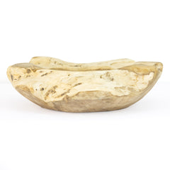 Teak Bowl, Bleached