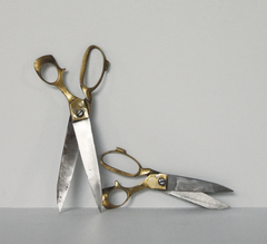 Brass Handled Steel Scissors