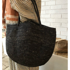 GEMMA L BAG DARK GREY