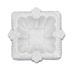 Marble White Square Bowl