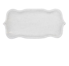 White Marble Oval Platter