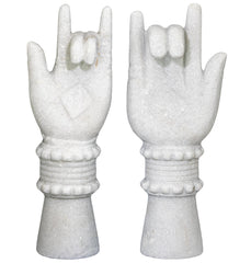 White Marble Hand