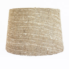 'Oswei' Cotton Lamp Shade, Oatmeal, Large