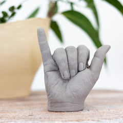 'Shakka' Carved Hand Statue.