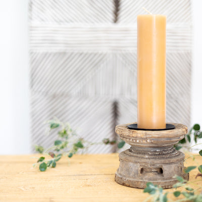 'Mazi' Candle, Beige  (Minimum 4)