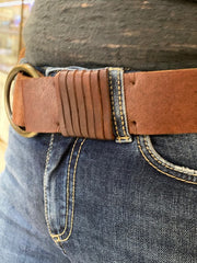 Strap Belt Tan M