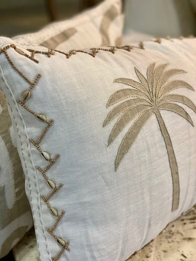 Indian Linen Cushion, Lumbar