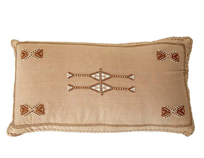 Indian Linen Cushion Cover, Lumbar