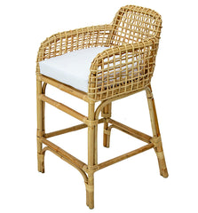 'Sarah' Rattan Bar Stool