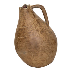 Terracotta Jug, Single Handle 20cm x 22cm x 33cm h