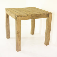 'Gesang' Small Outdoor Cafe Dining Table, Bleached