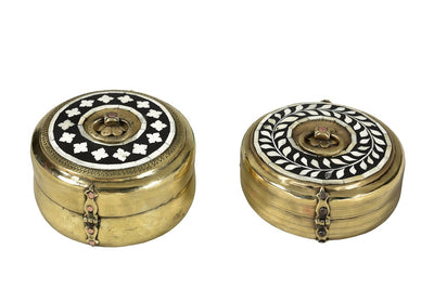 Brass & Bone Chapati Box