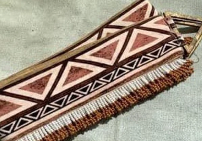 BEADED BELT - JASPER