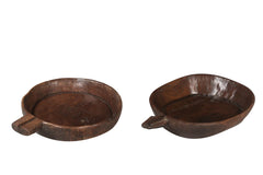 Indian Teak Parat Bowl, Dark