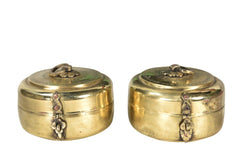 Indian Brass Chapati Box