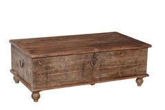 'Rafiq' Rustic Teak Wood Chest