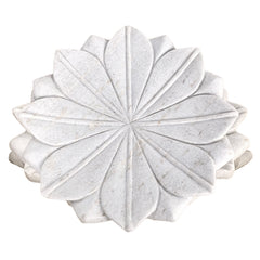 Marble Flower Plate